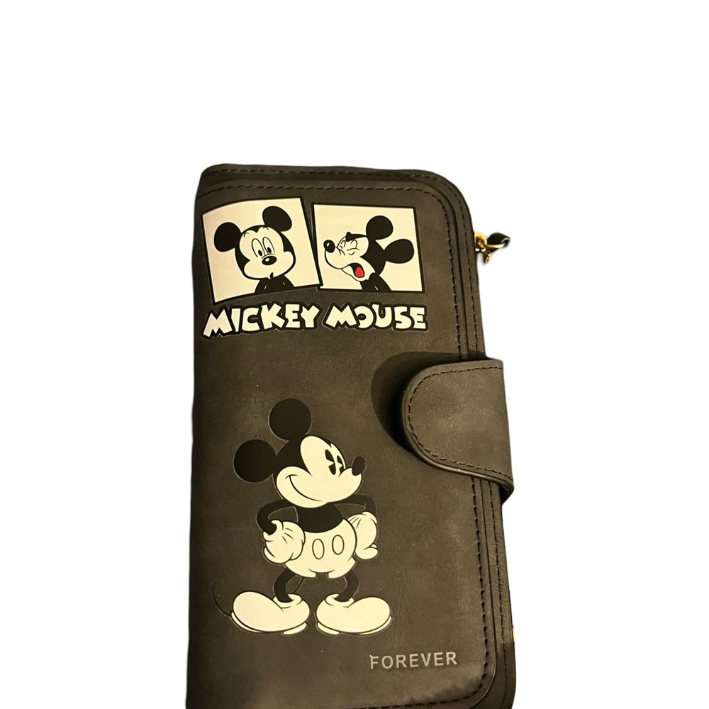 Mickey Mouse Gray Wallet